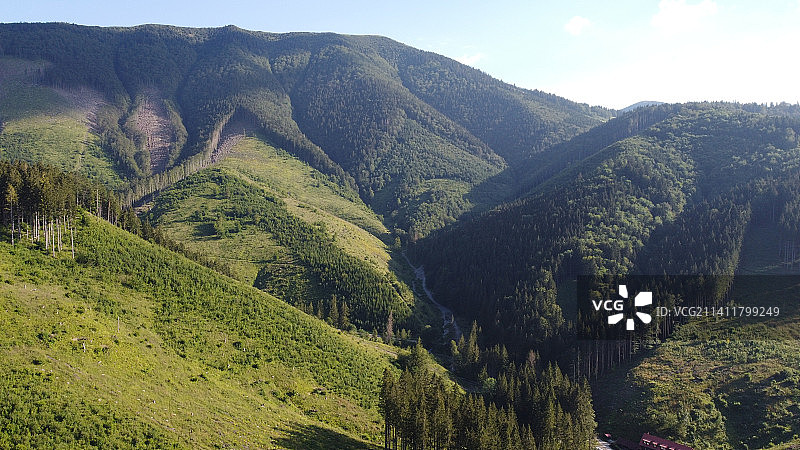 斯洛伐克山脉风光图片素材