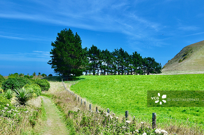 新西兰坎特伯雷及其周边地区风光图片素材
