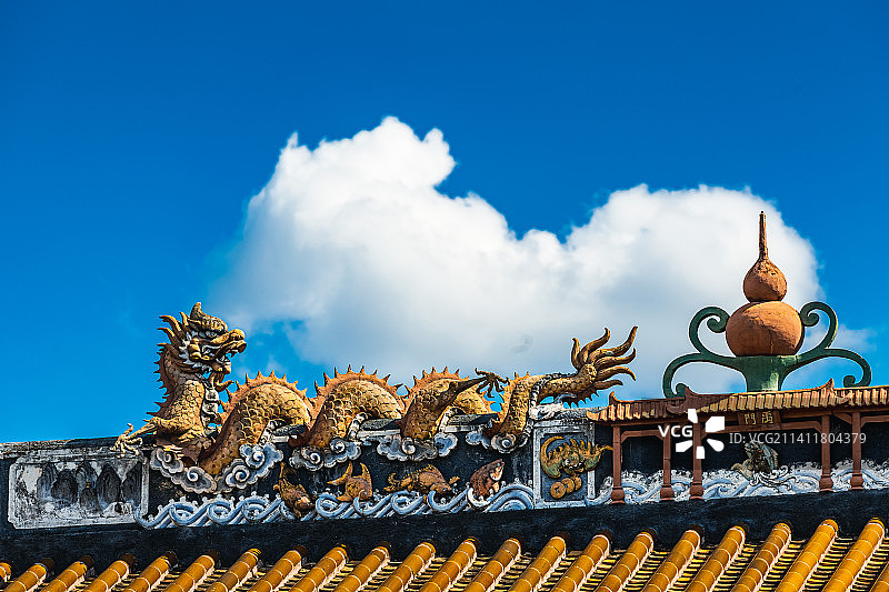 广东云浮罗定学宫图片素材