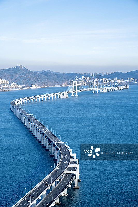 大连星海湾大桥图片素材