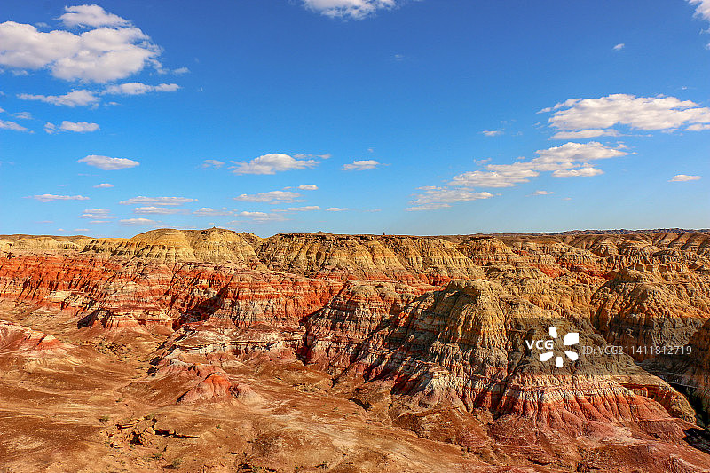 五彩城丹霞雅丹地貌图片素材