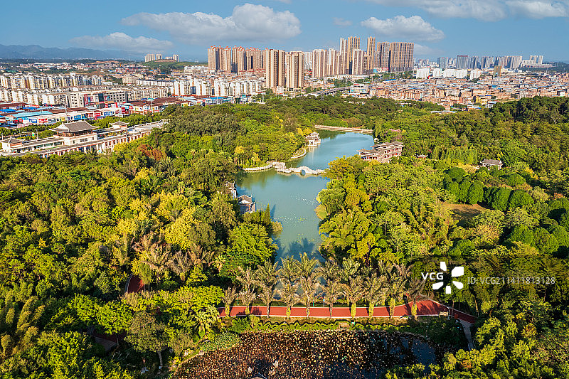 南宁狮山公园图片素材