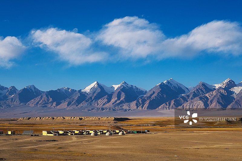 帕米尔高原风光图片素材