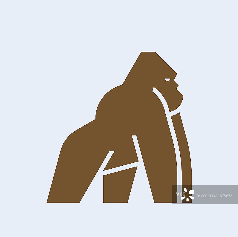 大猩猩Logo图片素材