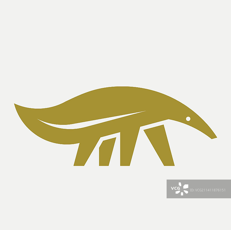 食蚁兽标志图片素材