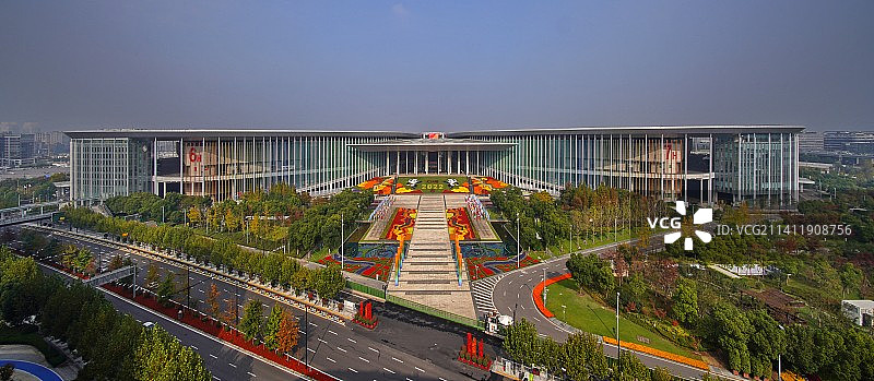 上海国家会展中心图片素材