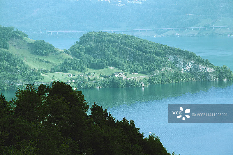 瑞士“瑞吉山”风光图片素材