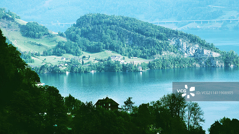 瑞士“瑞吉山”风光图片素材