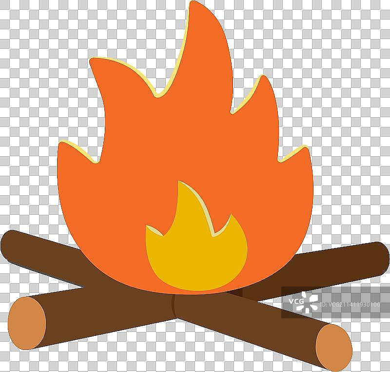 露营篝火图片素材