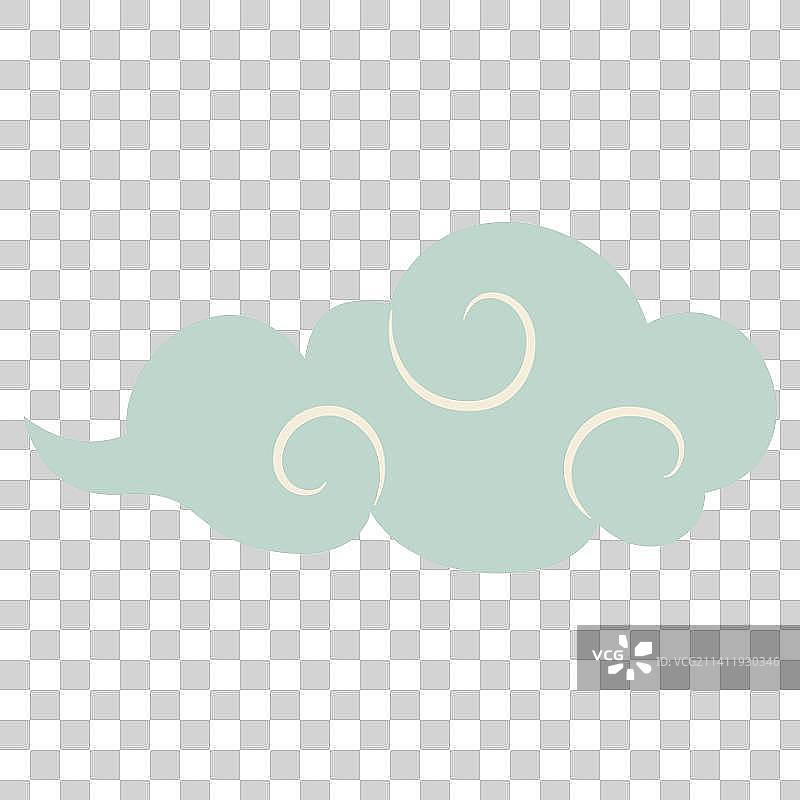 烟雾东方云图片素材