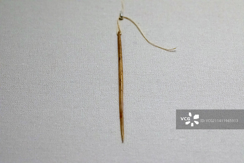 北京中国国家博物馆骨针新石器时代故宫博物院藏品图片素材