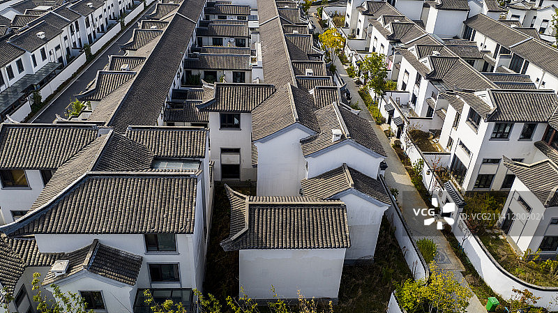 湖北武汉蔡甸别墅建筑图片素材