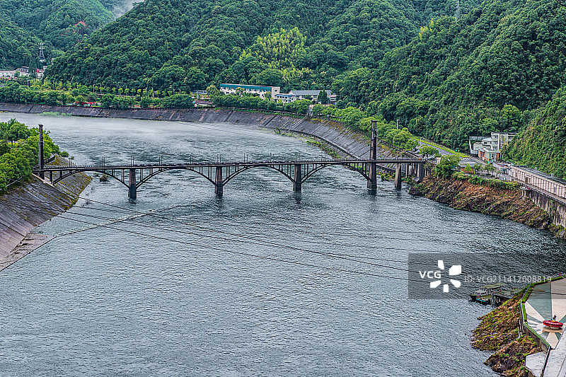 浙江 千岛湖 新安江水电站 景观图片素材