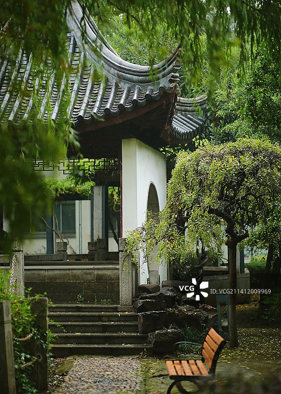 文化宫一角图片素材