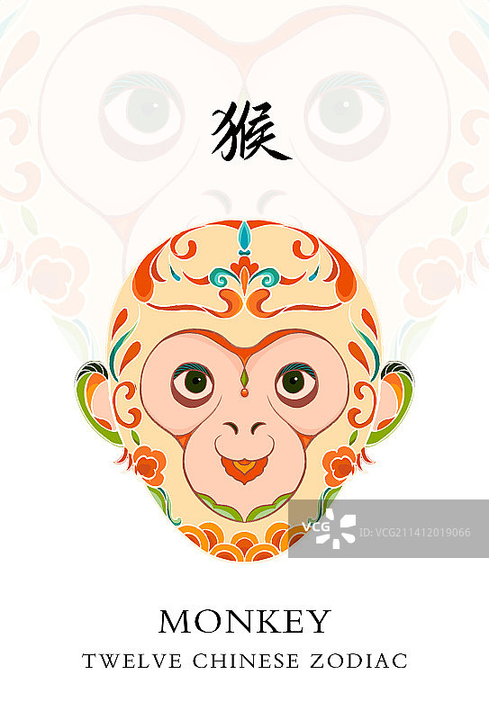 十二生肖猴图片素材
