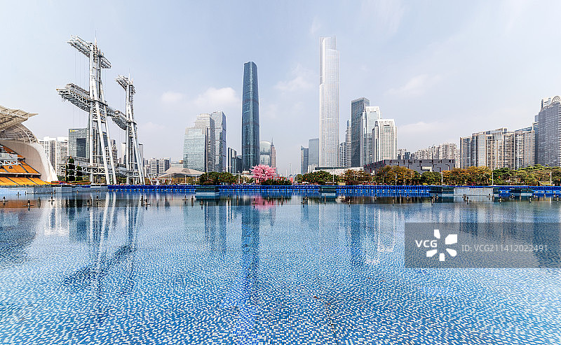 广州城市风光图片素材