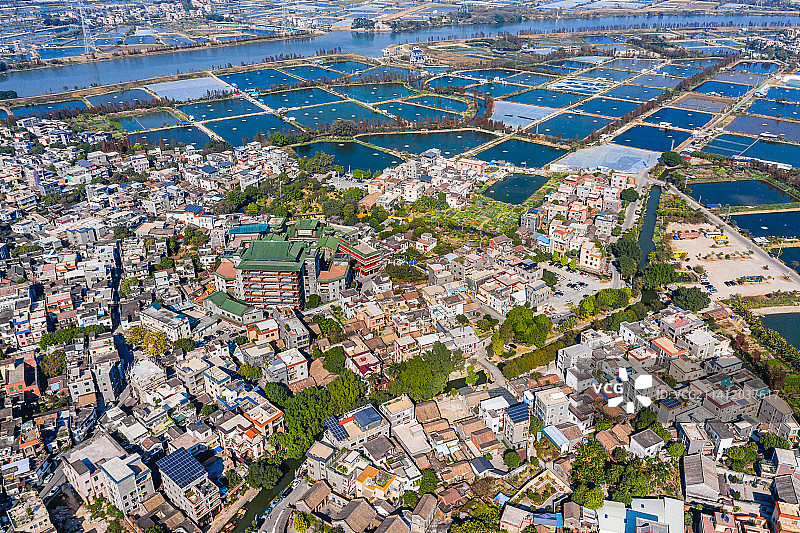 广东佛山顺德逢简村图片素材