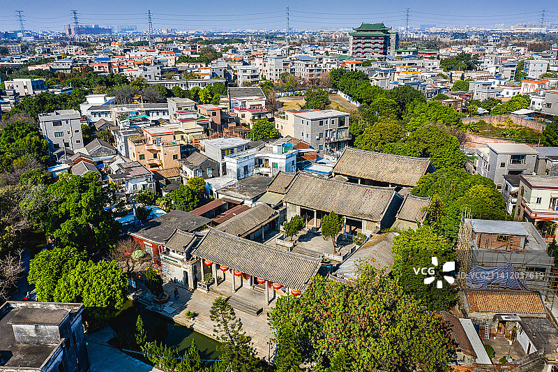 广东佛山顺德逢简村图片素材