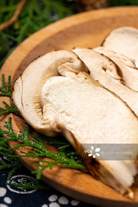 野生松茸图片素材