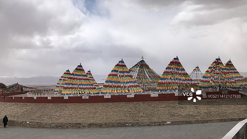 茶卡盐湖图片素材