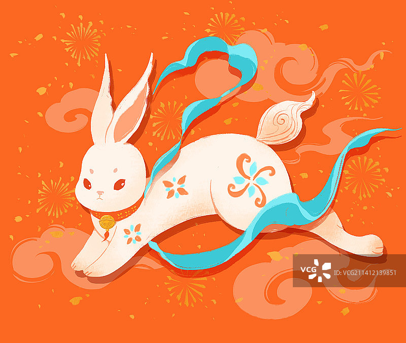 兔子，可爱，插画图片素材