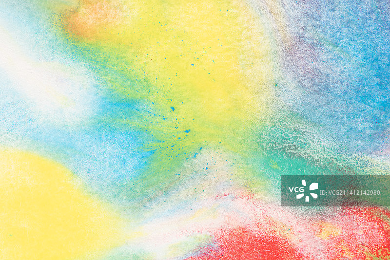 彩色水彩晕染背景图片素材