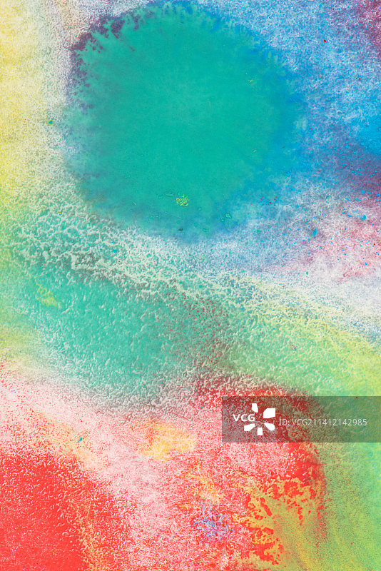 彩色水彩晕染背景图片素材
