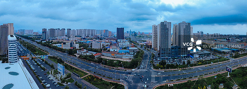 大庆 萨尔图区 地标 航拍素材 黑龙江 大庆市 城市 商业图片素材