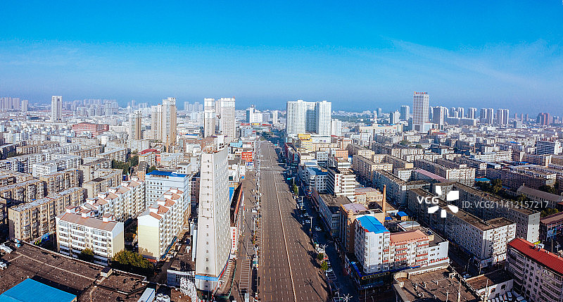 齐齐哈尔 铁锋区 地标 航拍素材 黑龙江 齐齐哈尔市 城市图片素材