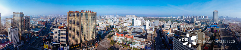 齐齐哈尔 铁锋区 地标 航拍素材 黑龙江 齐齐哈尔市 城市图片素材