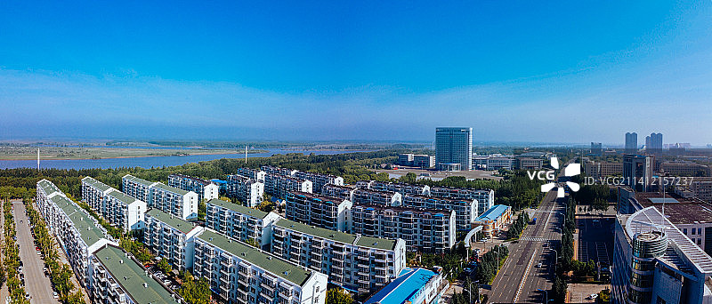 齐齐哈尔 铁锋区 地标 航拍素材 黑龙江 齐齐哈尔市 城市图片素材