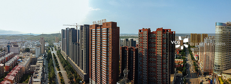 铁岭 铁岭县 地标 航拍素材 辽宁 铁岭市 城市 商业 风光图片素材