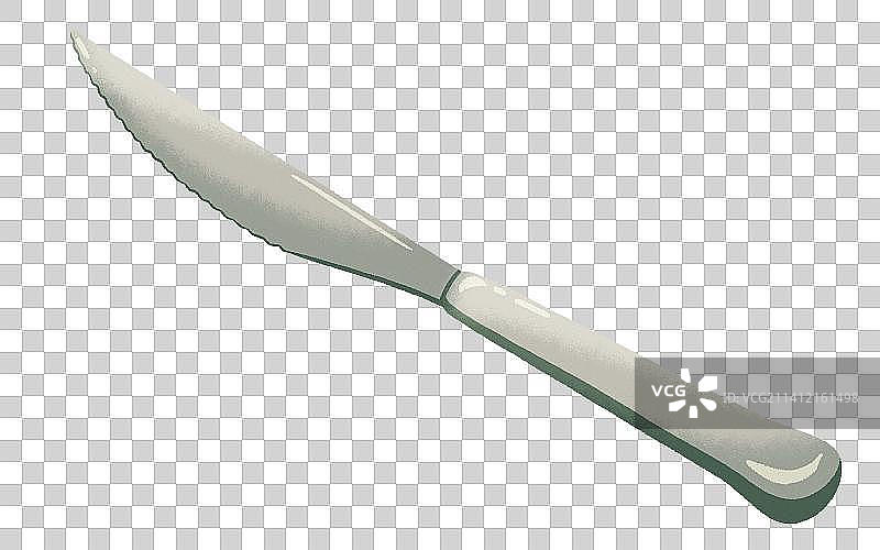 卡通手绘餐刀图片素材