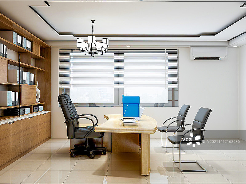 公司老板或董事长或总经理办公室室内设计图片素材