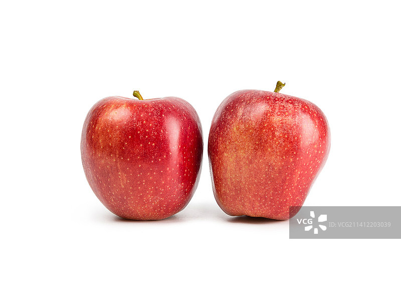 新鲜的姬娜果加力果在白色背景上图片素材