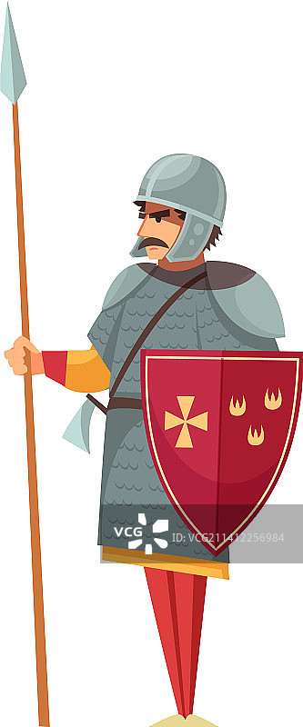 骑士卡通图片素材