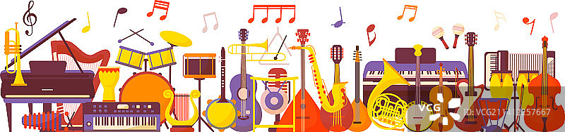 乐器乐队banner图片素材