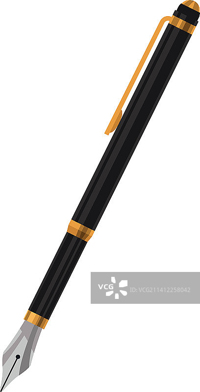 优雅的钢笔墨水耗材图片素材