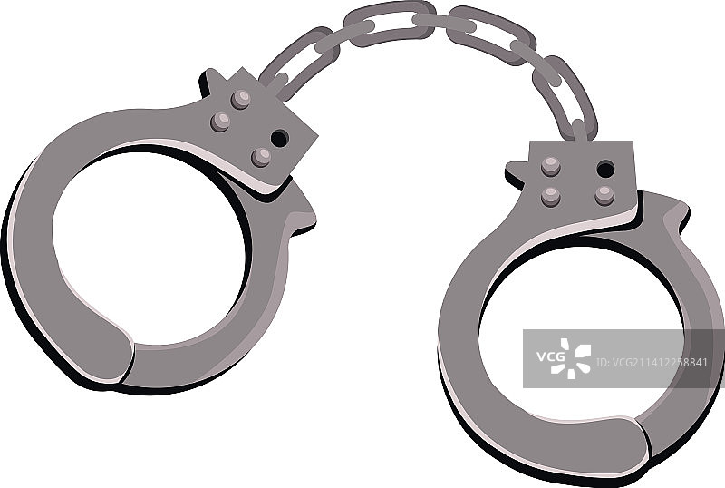 手铐法律工具图片素材