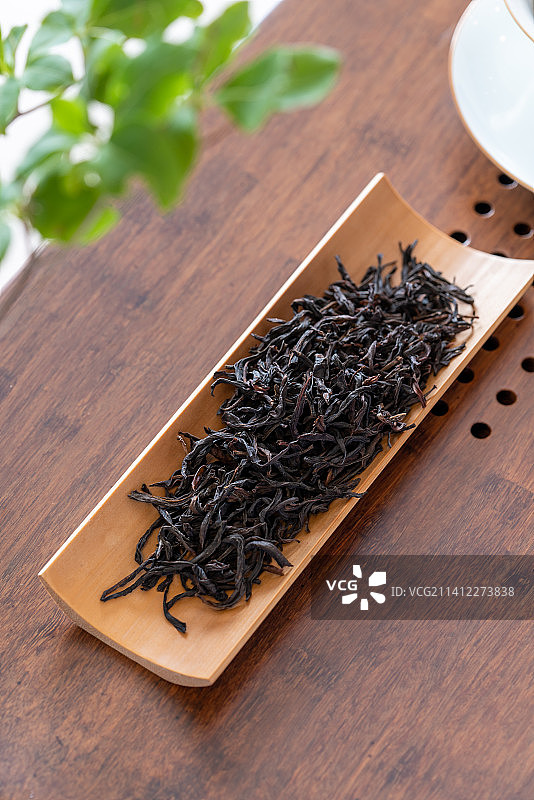 中国风的茶具茶叶图片素材