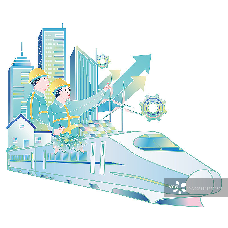 环保主题插画-8图片素材