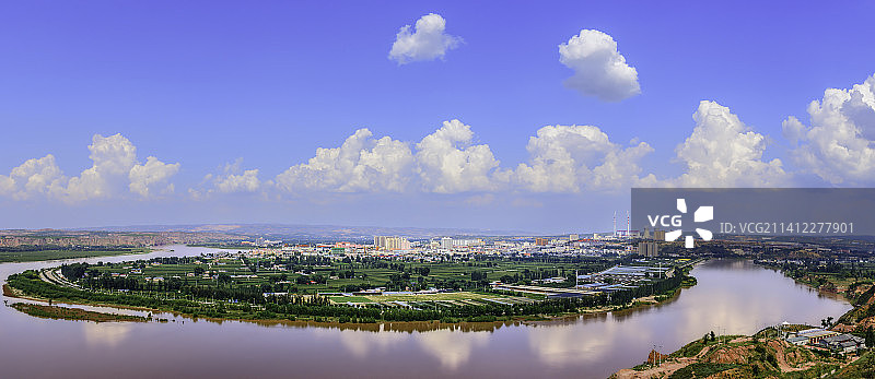 山西忻州河曲县图片素材