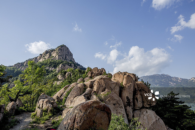 扇子崖景区风光图片素材