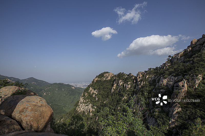 扇子崖景区风光图片素材
