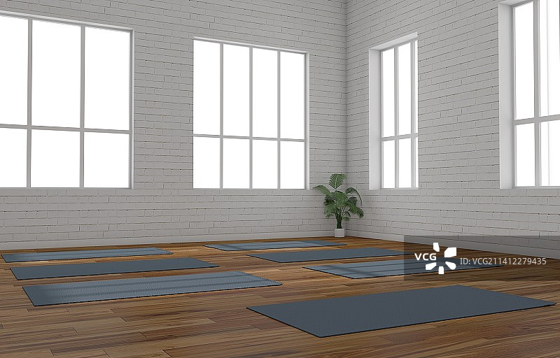 瑜伽室图片素材