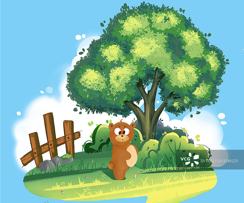 小熊日常图片素材