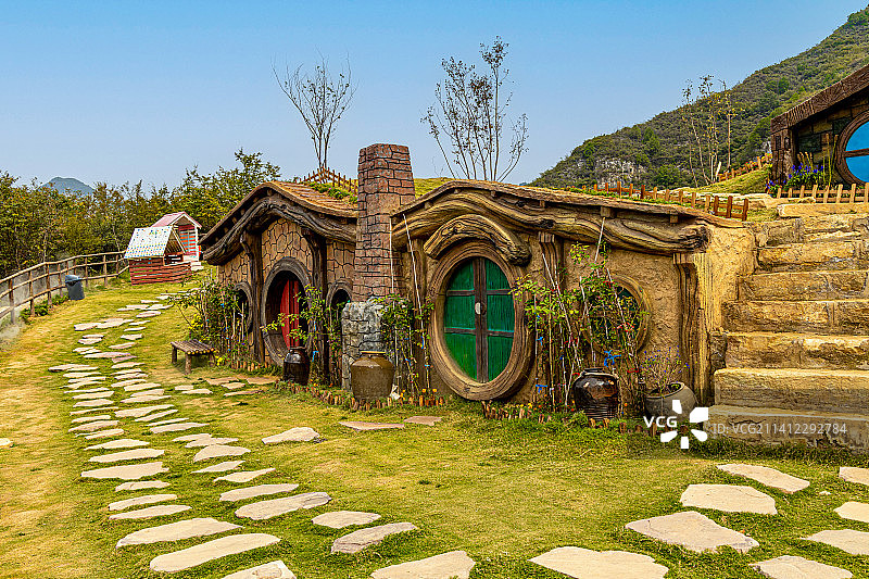 峰林峡甜心小屋童话王国图片素材