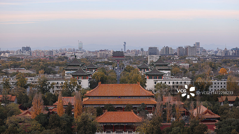 北京中轴线图片素材