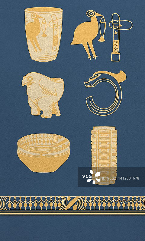 古代中国文物文创图片素材