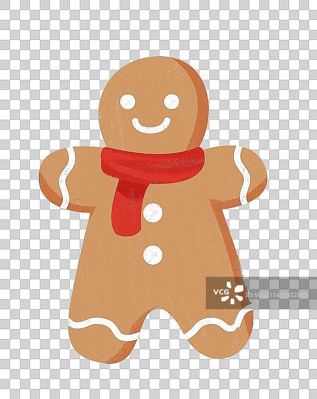 圣诞节圣诞老人元素插画图片素材